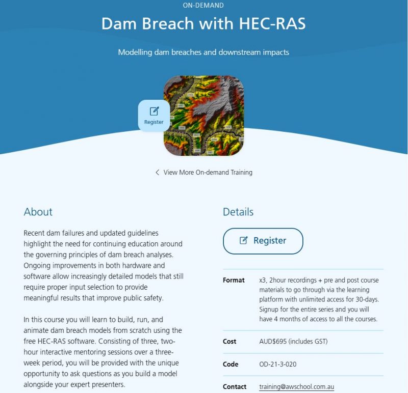 HEC-RAS Dam Breach